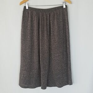 Rebecca Taylor women S brown A-Line skirt metallic